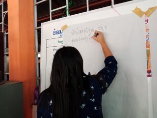 2. กิจกรรมแลกเปลี่ยนเรียนรู้การบริหารจัดการกลุ่มโคกหนองนาโมเดล วันที่ 29 ตุลาคม 2561 ณ ศาลาเอนกประสงค์ หมู่ที่ 8 ต.นิคมทุ่งโพธิ์ทะเล อ.เมือง จ.กำแพงเพชร